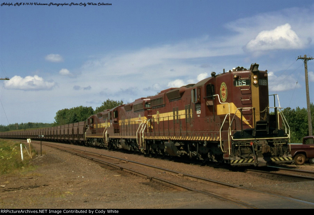 Duluth Missabe and Iron Range SD18 185